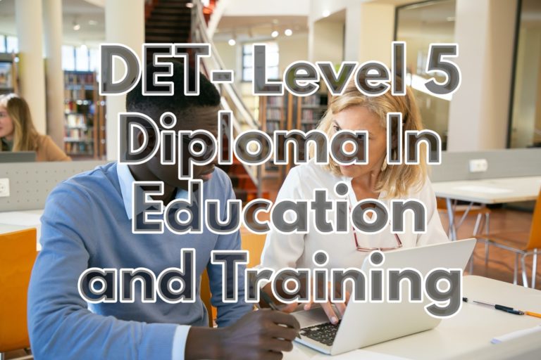 det-course-online-diploma-in-education-and-training-det-level-5