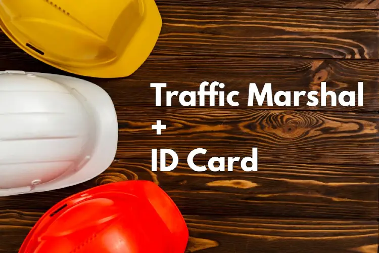 Online Traffic Marshall Course and ID Card Included