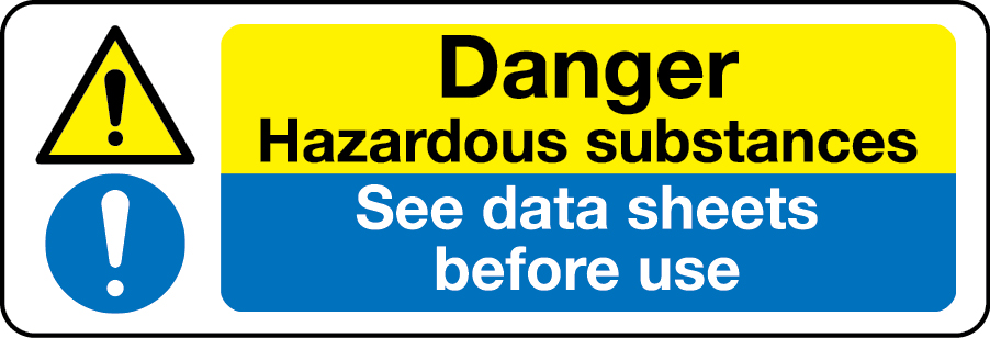 Hazardous substances signs